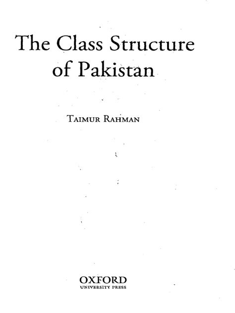 Class Structure of Pakistan 的图像结果