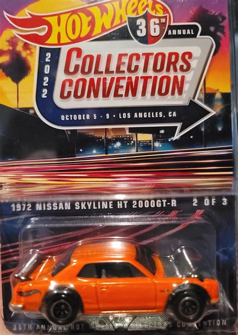 2022 Hot Wheels 36th Annual Collectors Convention `72 Skyline HT2000 GT-R | eBay