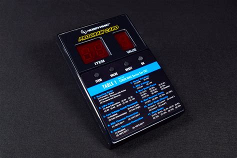 Over Sky ESC Program Card 的图像结果