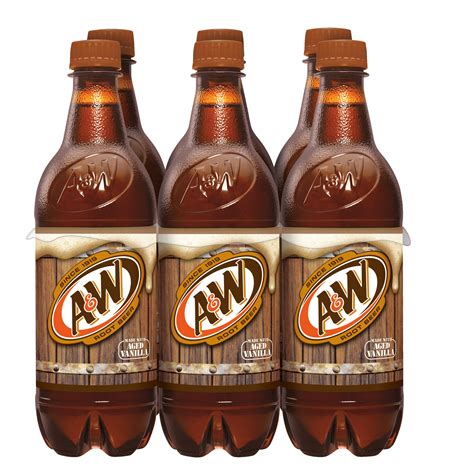 A&W Caffeine-Free Root Beer, 0.5 L, 6 Count - Walmart.com