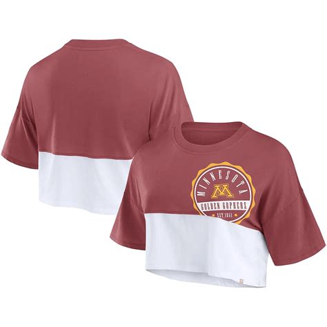 Fanatics Branded / Minnesota Golden Gophers Oversized Badge Colorblock ...