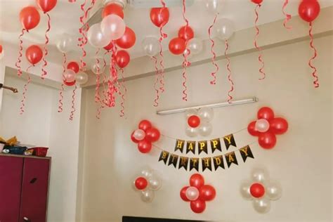 Simple Balloon Surprise Decoration At Your Home Near Me