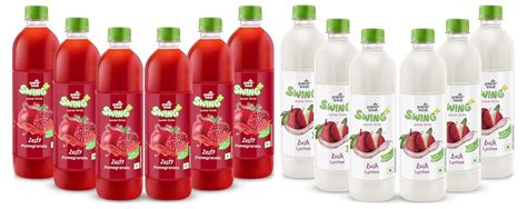 Paper Boat Swing Lush Lychee Juice with Vitamin D, 600 ml Each - Pack ...