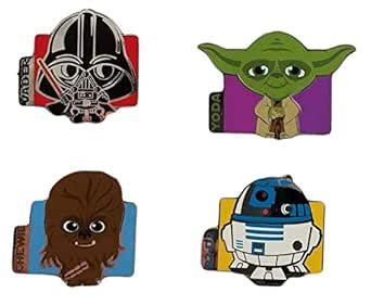 Disney Star Wars Cuties 4 Pin Booster Set : Amazon.in: Clothing ...