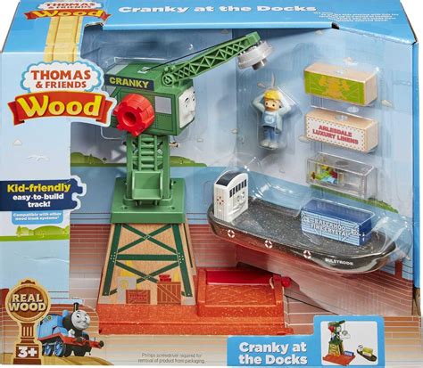 Buy Fisher-Price Thomas & Friends Wood, Cranky at the Docks Online at ...