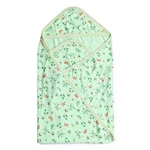 Buy Instabuyz Cotton Swaddle Baby Wrapping Sheet with Hood for Babies ...