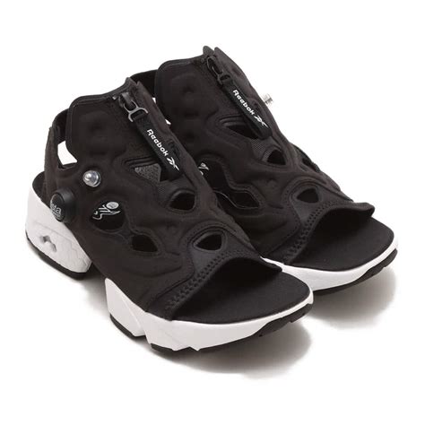 Reebok INSTAPUMP FURY SANDAL ZIP BLACK 24SS-I（リーボック インスタポンプフューリー サンダル ...