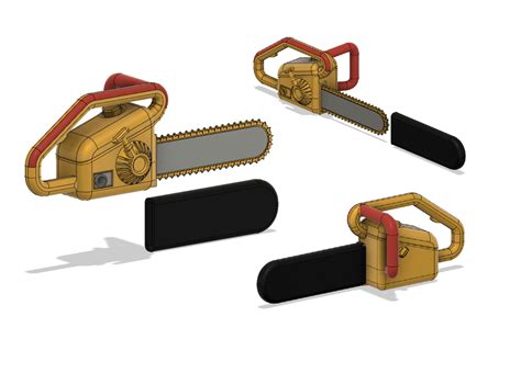 STL file Chainsaw // Chainsaw・Template to download and 3D print・Cults