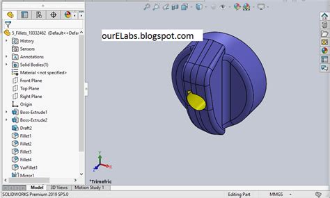 Fillet Irregular Geometry SolidWorks 的图像结果