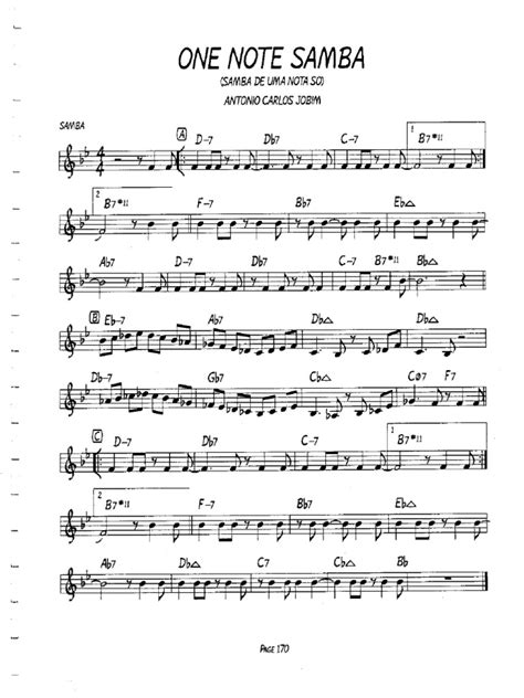 Image result for One Note Samba Saxophone