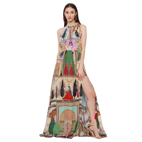 Printed Maxi Dress – Limerick by Abirr n' Nanki