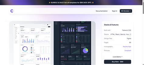 Free Tailwind React Admin Dashboard Templates | Elrafact