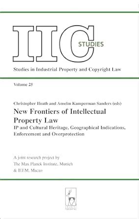 Buy New Frontiers of Intellectual Property Law: IP and Cultural ...
