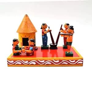 Tarang Arts Village House Handcrafted Kondapalli Toy | Traditional ...