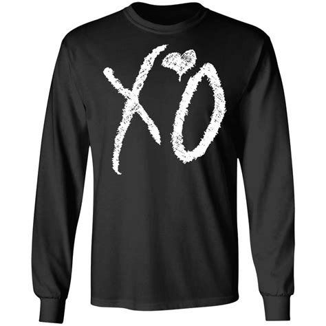 The Weeknd Merch XO Classic Logo Tee - Tipatee