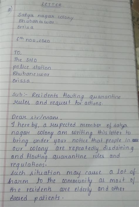 1.) You are Tabassum/Tarun, a resident of Satya Nagar Colony ...