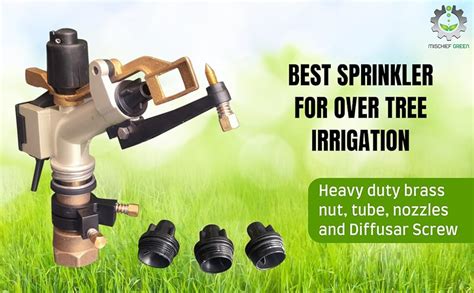 Mischief Green Heavy Duty Rain Gun 1 Inch Sprinkler 8 mm Nozzle ...