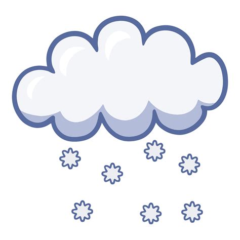 Animated Snow Cloud