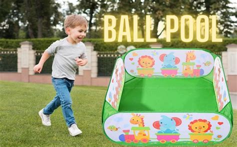 Buy FunBlast Ball Pool for Kids - Large Size Foldable Square Activity ...