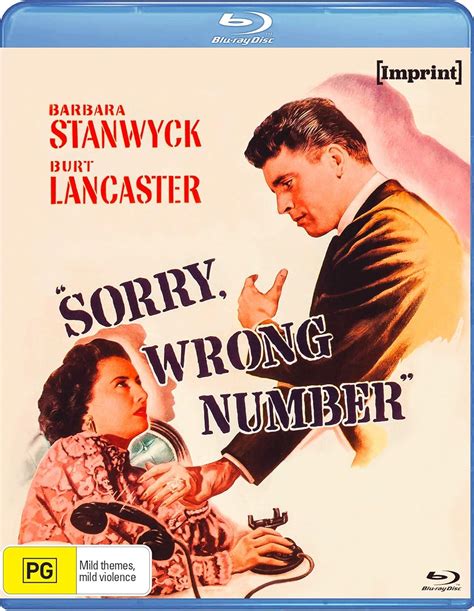 Sorry Wrong Number Blu Ray (standard Edition) : SORRY, WRONG NUMBER ...