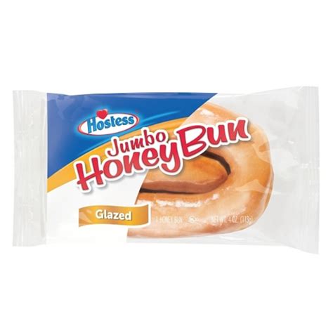 Hostess Jumbo Honey Bun Glazed - Epic Snackbox
