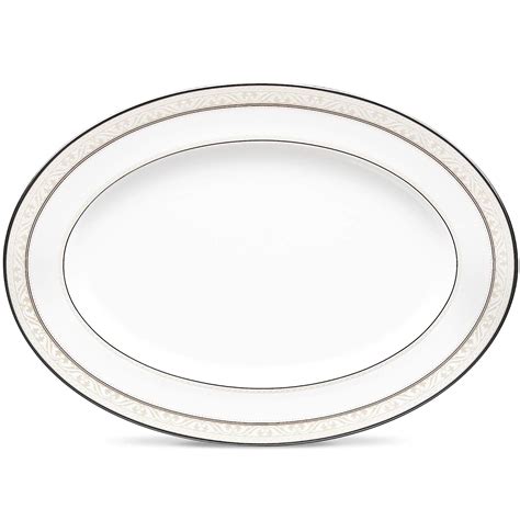Buy Noritake Montvale Platinum 16-Inch Oval Platter Online at Low ...