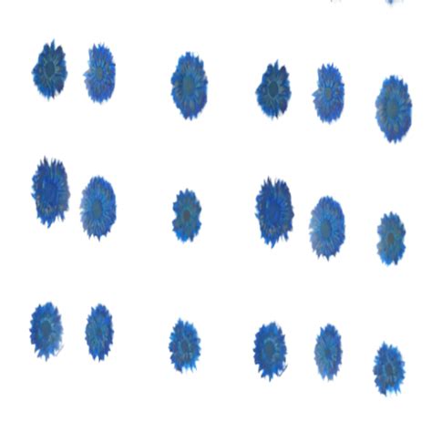 Royal Blue Mini Flowers (Naturally Preserved | Dried | Pressed) (Epoxy ...