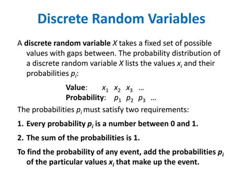 Image result for Discrete Random Variable vs Continuous Random