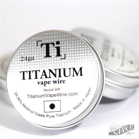 Titanium Vape Wire 24G ( Made in Japan) | 「Dr.Vapor 」VAPE専門オンラインストア