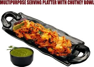 ZIDO Multipurpose Serving Platter for serving all types of snack ...