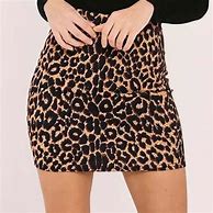 Image result for Leopard Print Skirts for Women