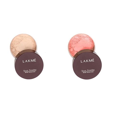 Buy LAKMÉ Rose Face Powder For Oily Skin Type, Soft Pink, 40G And Rose ...