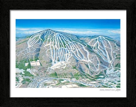 Okemo Mountain Trail Map