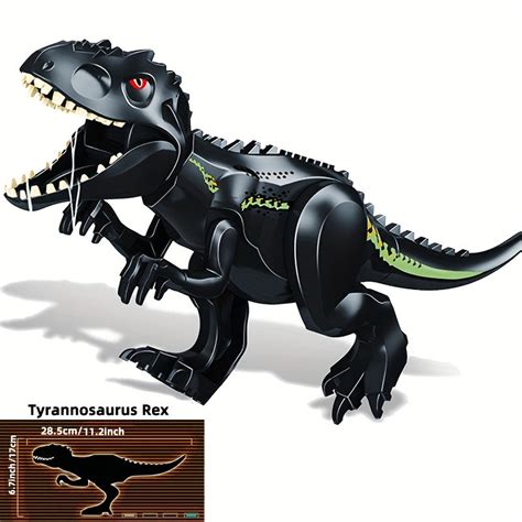 Jurassic Dinosaur Building Blocks Toy - Tyrannosaurus Triceratops ...