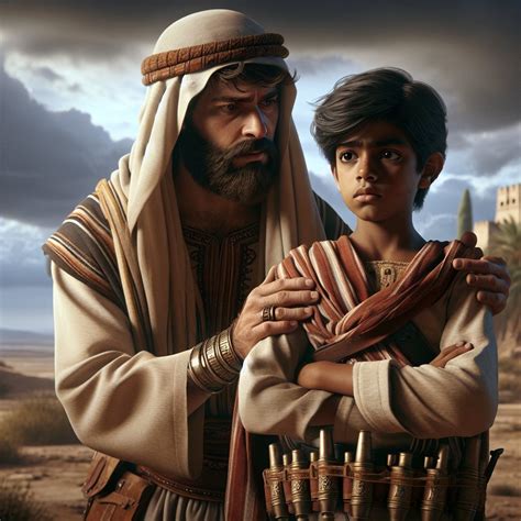 1 Samuel 20:40 Artwork | Bible Art