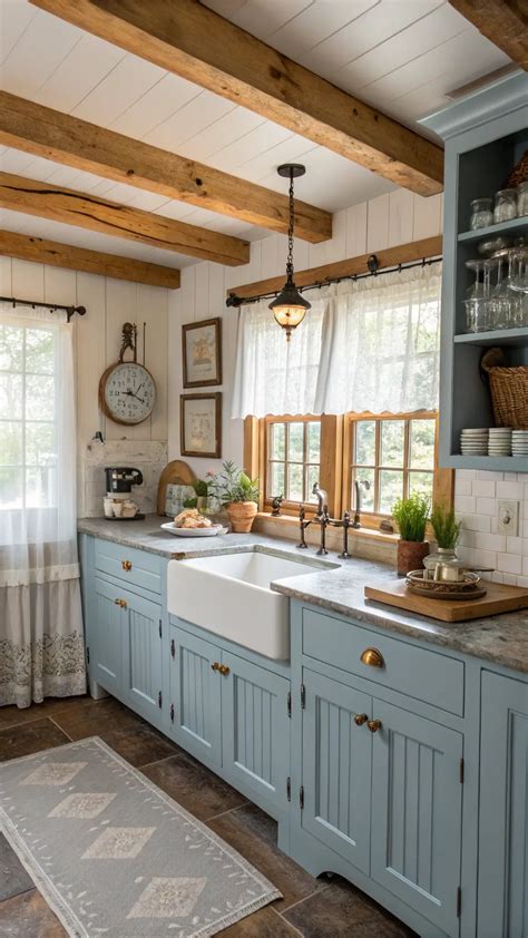 Blue Kitchen Cabinets: Transform Your Cooking Space with Stunning Color ...