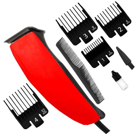 KM-6603 Universal Corded Professional Hair & Beard Razor Trimmer 3/6/9 ...