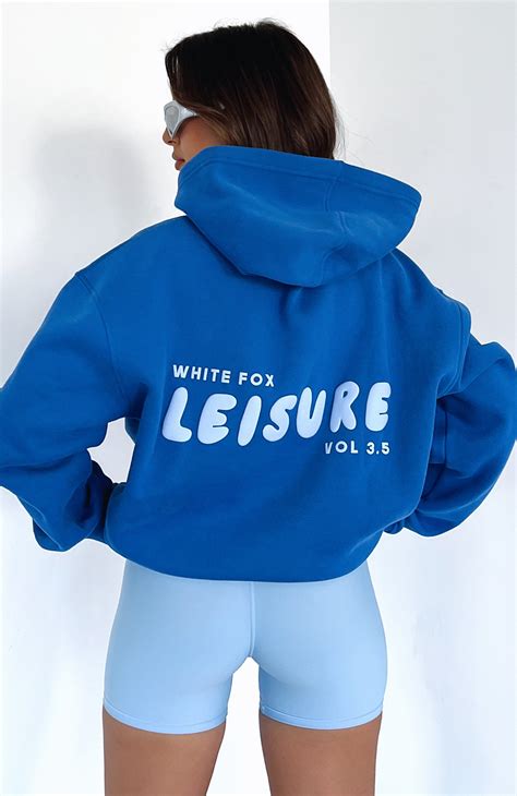 Leisure Series Oversized Hoodie Cobalt | White Fox Boutique USA Fox ...
