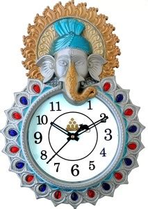Akshita Analog 33 cm X 24 cm Wall Clock Price in India - Buy Akshita ...