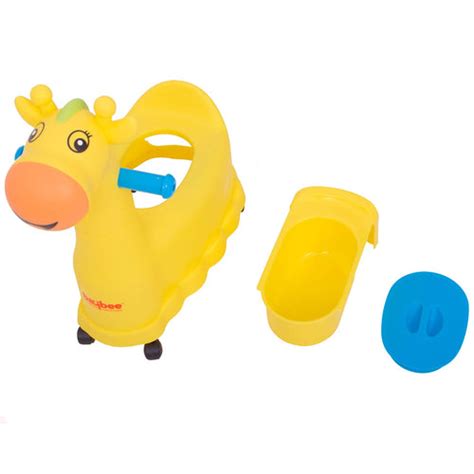 BAYBEE Giraffe Potty Training Seats Wheels Racer Step with Removable T ...