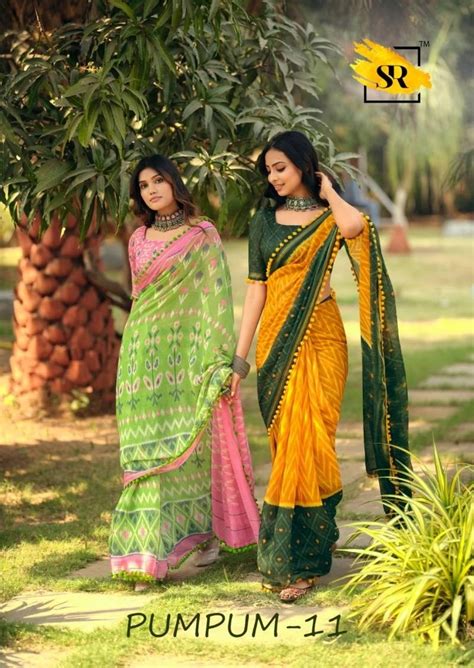 Sr Pumpum 11 Pure Cotton Saree Collection