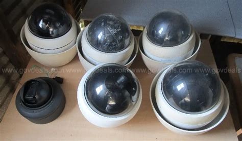 (5)USED BOSCH OUTDOOR SECURITY CAMERAS [WHITE] (1)USED BOSCH CAMERA ...