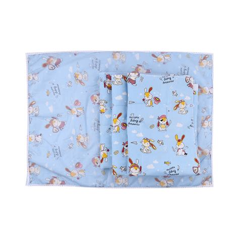 Baby Diaper changing Mat/ Sleeping Mat-4 Sheets |0-6 Months | Mixed De ...