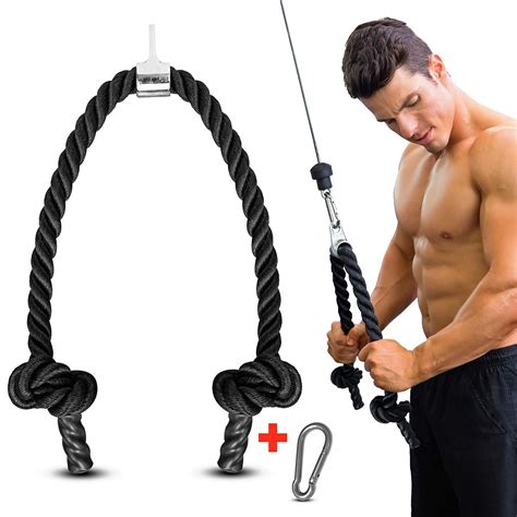 Tricep Rope Exercise Equipment | Tricep Pull Down Rope Workout ...