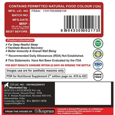 Buy PHARMGRADE HEALTHY LIVING MELATONIN 60TABS RED SERIES Online & Get ...