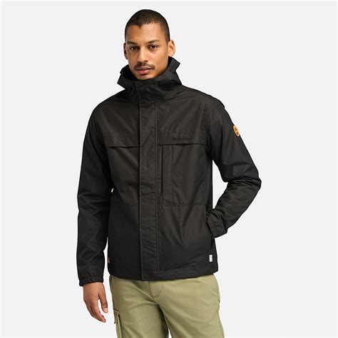 Benton Waterproof Shell Jacket for Men in Black