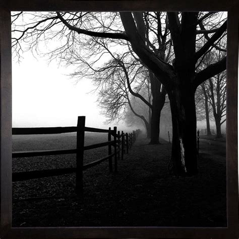 Frame USA Corner Fence-HARTRE50389 7"x7" by Harold Silverman - Trees ...