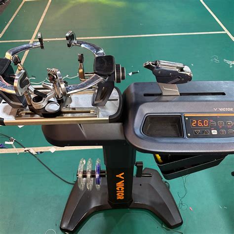 Victor VE-50 Pro Badminton/Squash/Tennis Stringing Machine (Second Han ...