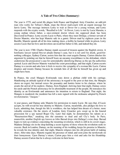 A Tale of Two Cities - Jerry Cruncher, an odd-job man who works for ...