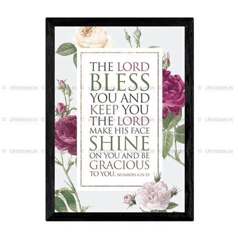 The Lord Bless You And Keep You - Numbers 6:24 – Christore